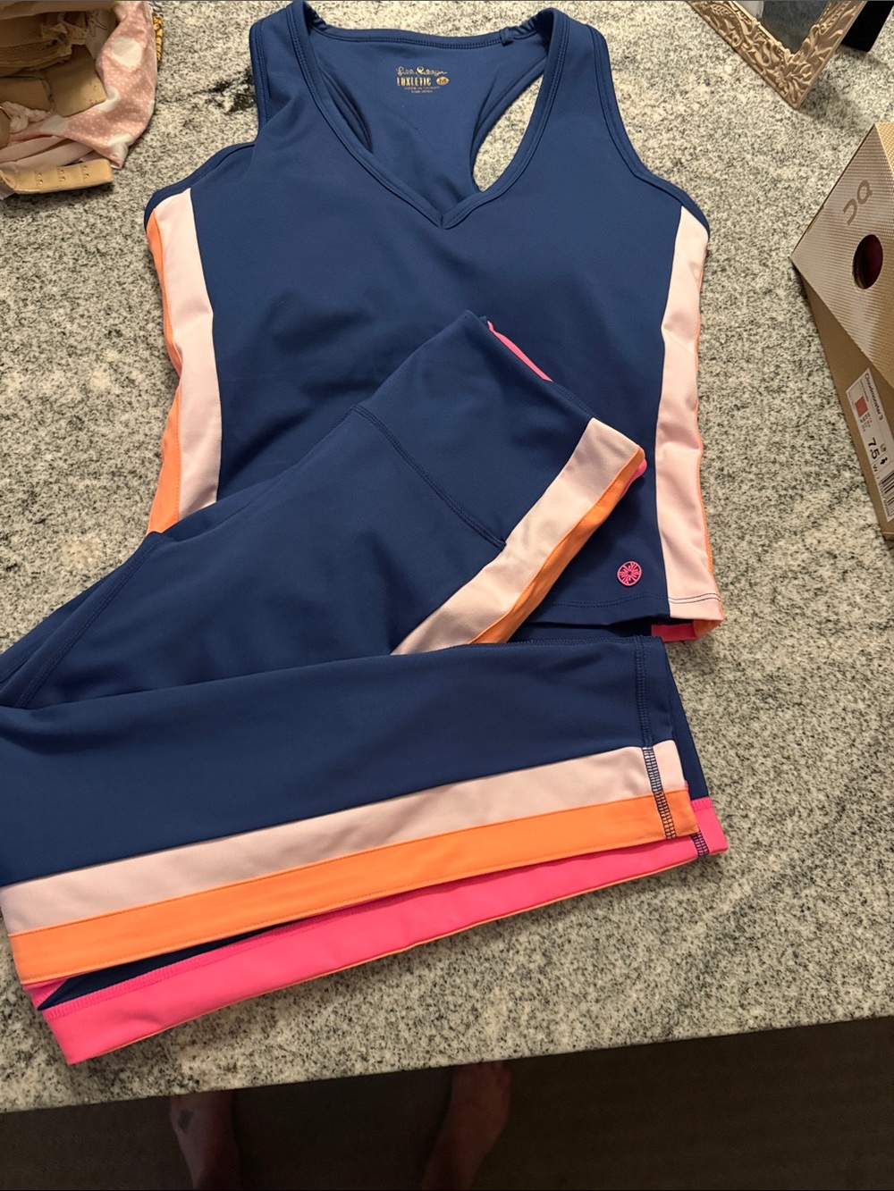 Lilly Pulitzer Luxletic matching set